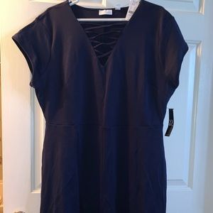 Navy NY and Co Drew NWT